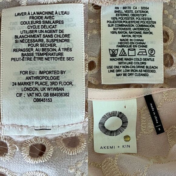 Anthropologie Pink Ruffled Tiered Sundress - Picture 5 of 16